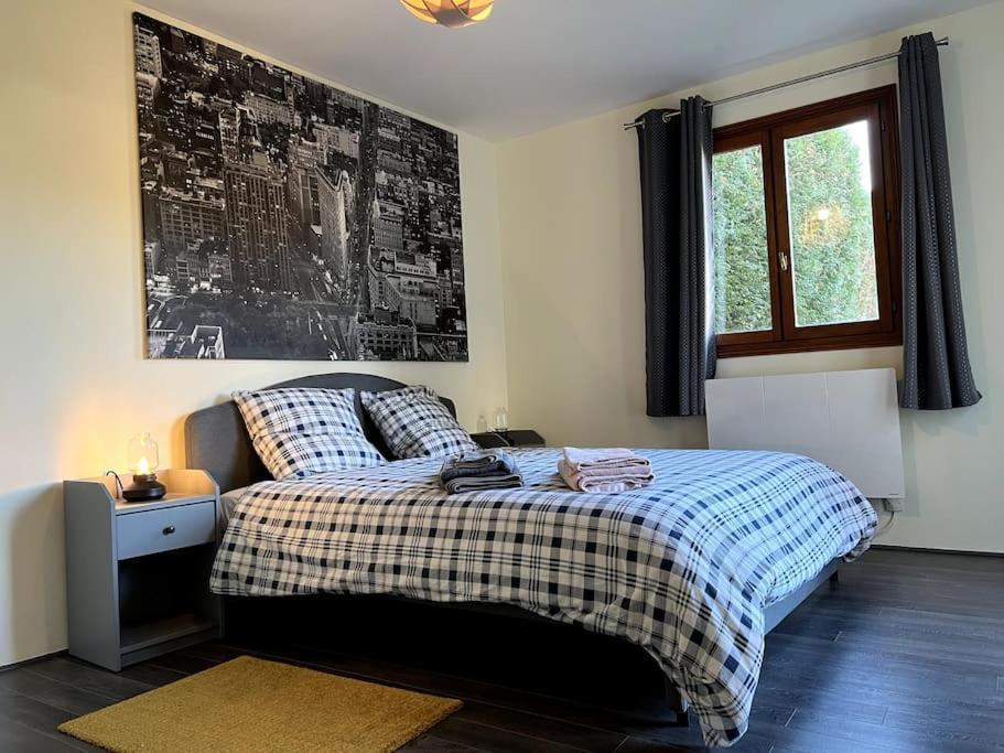 Appartement Calme Au Coeur Du Jardin Violaines Luaran gambar